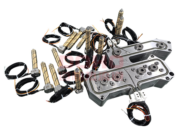 Dual color mold hot runner