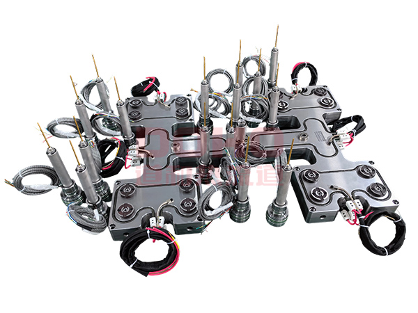 16 needle valve hot runner - printer powder bin